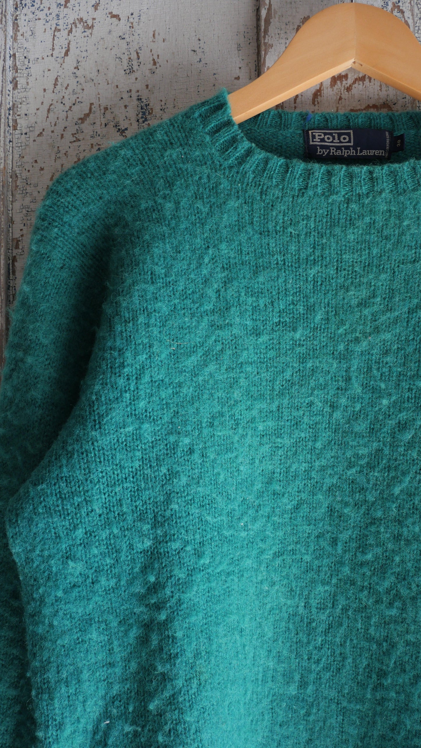 1990s Teal Polo Knit | M