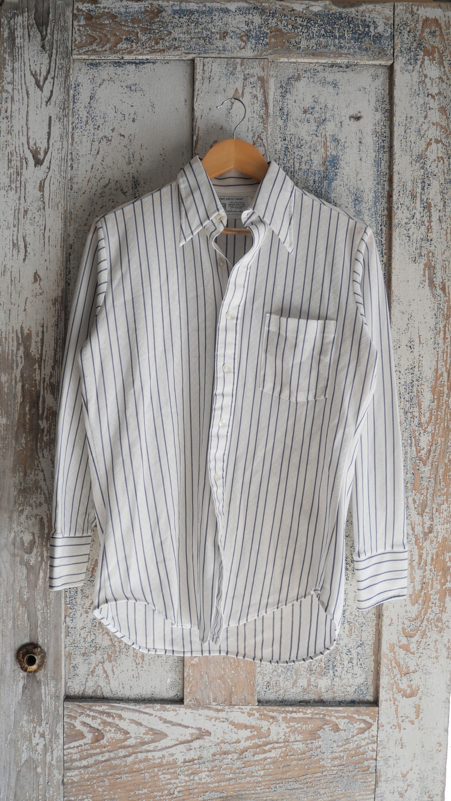1970s Striped Shirt | M