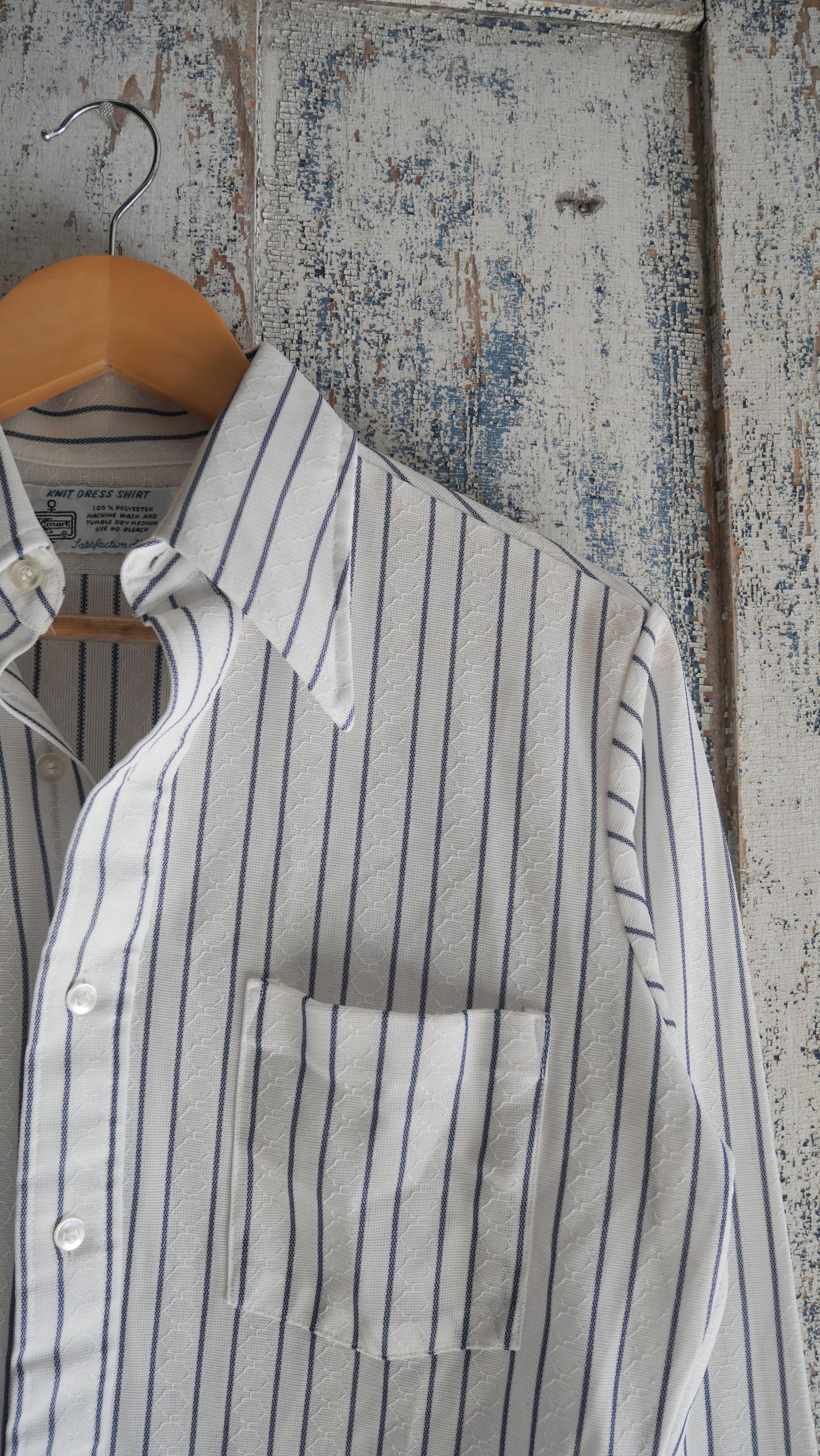 1970s Striped Shirt | M