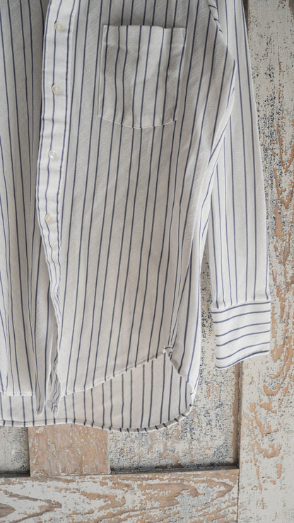 1970s Striped Shirt | M