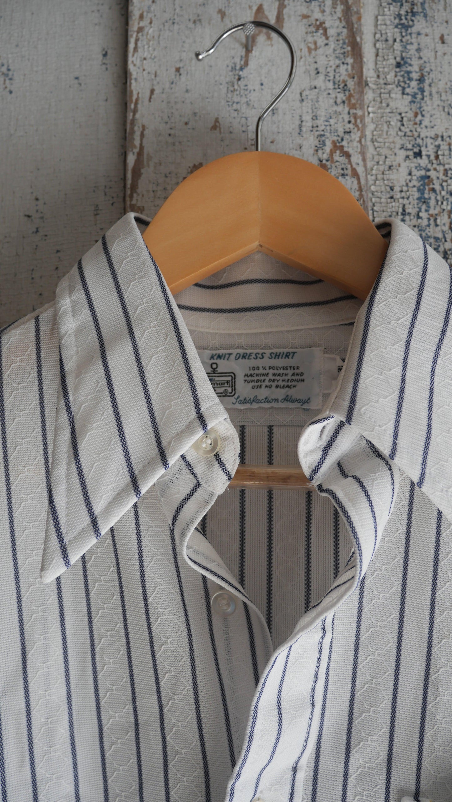 1970s Striped Shirt | M