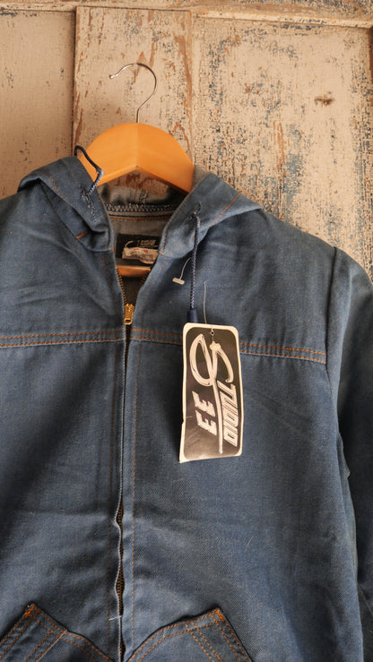 1970s Deadstock Denim Zip Up | S
