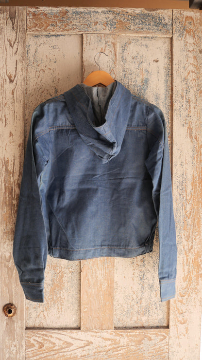 1970s Deadstock Denim Zip Up | S