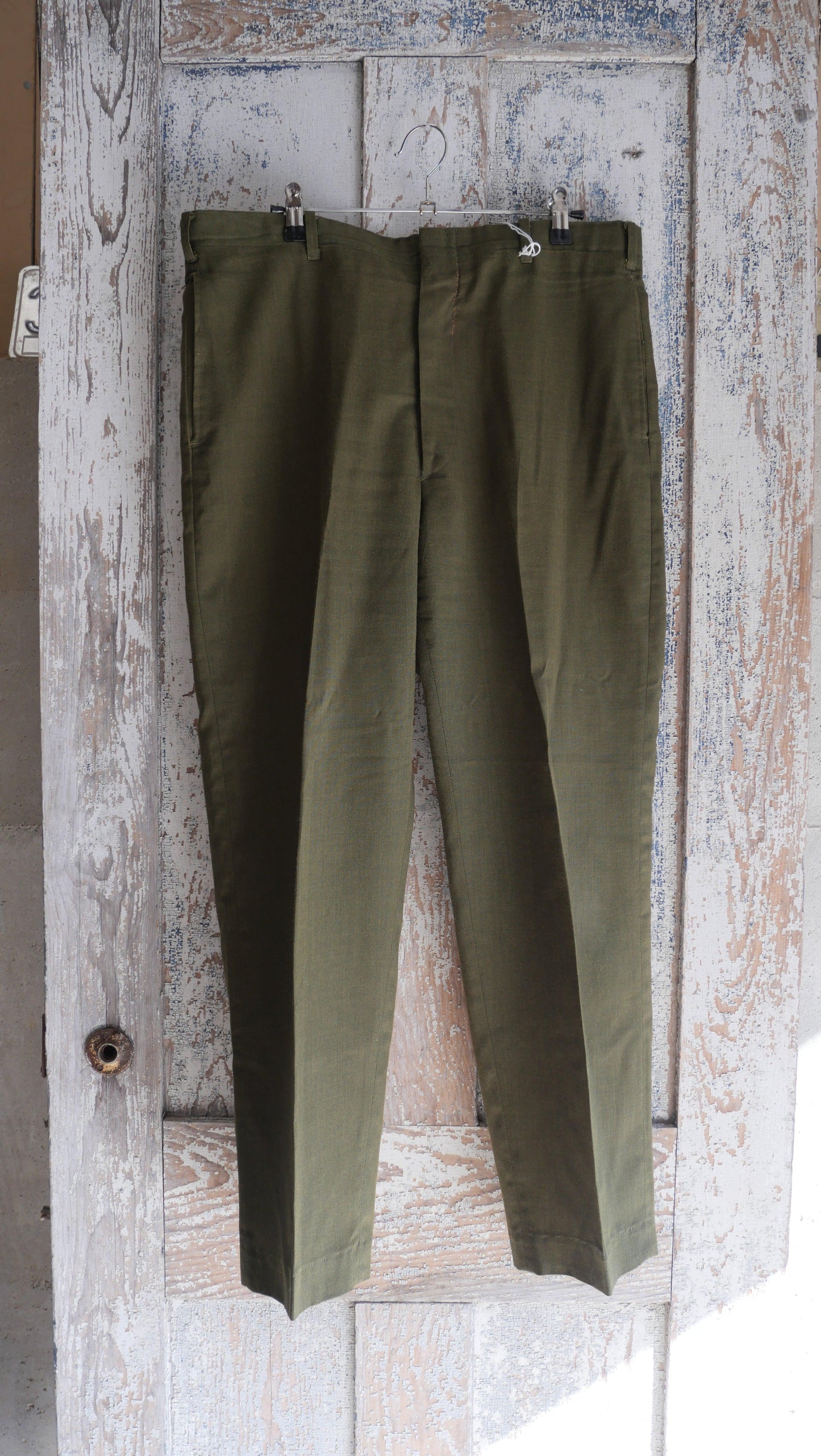 1970s Olive Slacks | 34