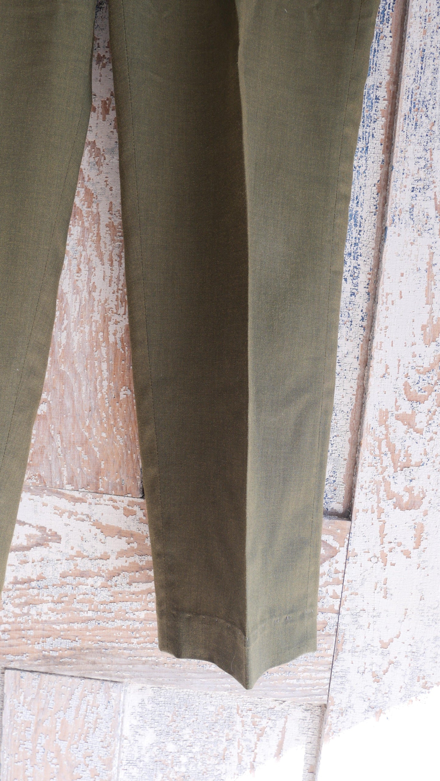 1970s Olive Slacks | 34