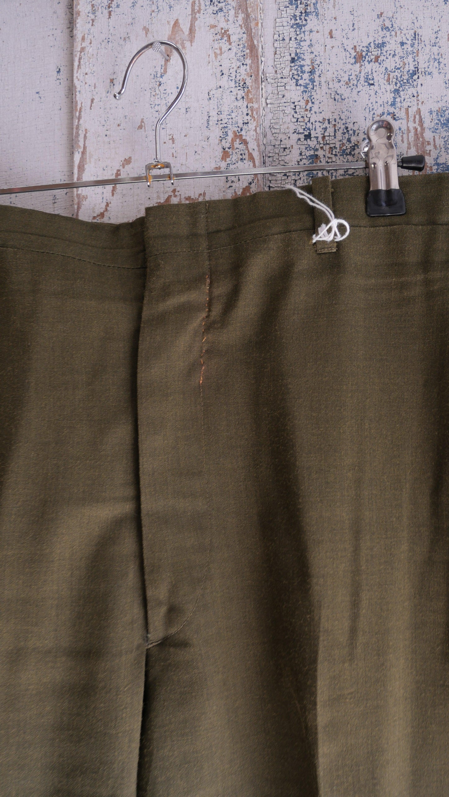 1970s Olive Slacks | 34