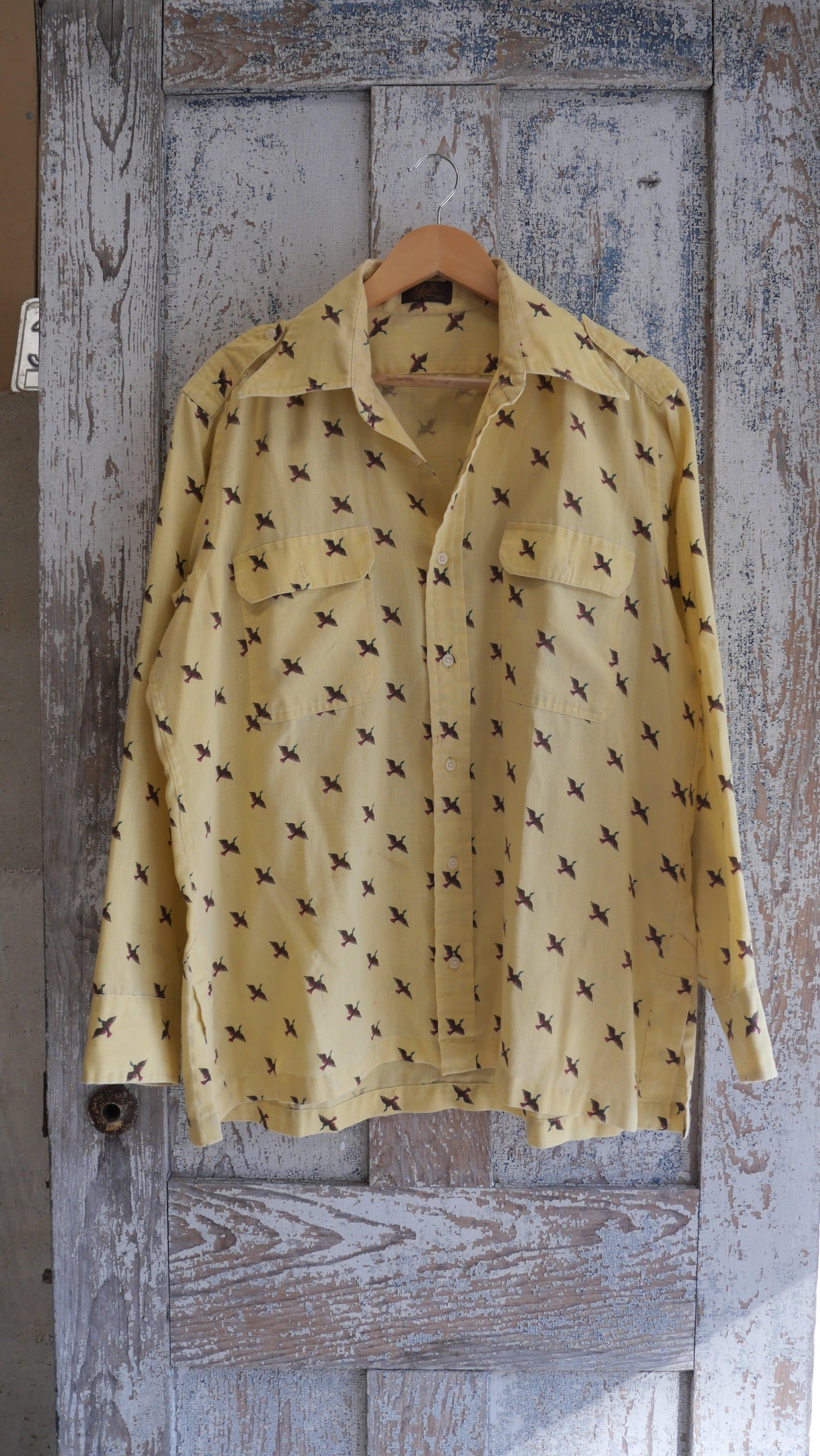 1970s Bird Shirt | L