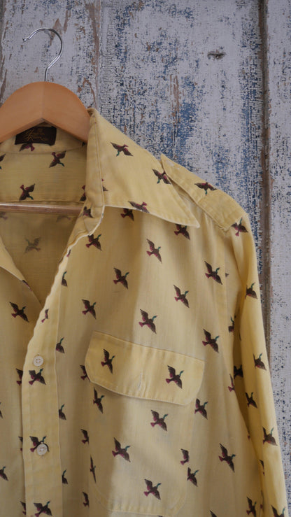 1970s Bird Shirt | L