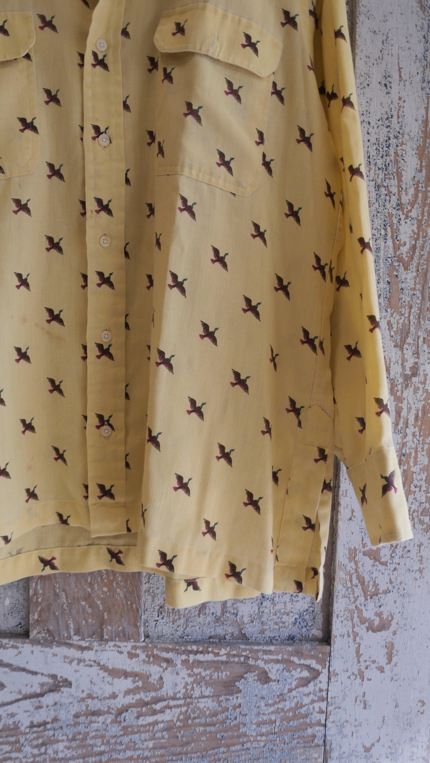 1970s Bird Shirt | L