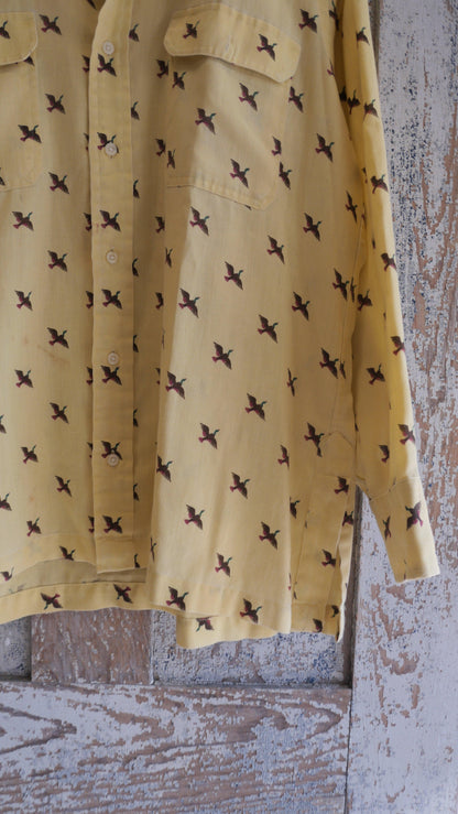 1970s Bird Shirt | L
