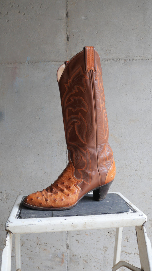1970s Ostrich Womens Boots | 5
