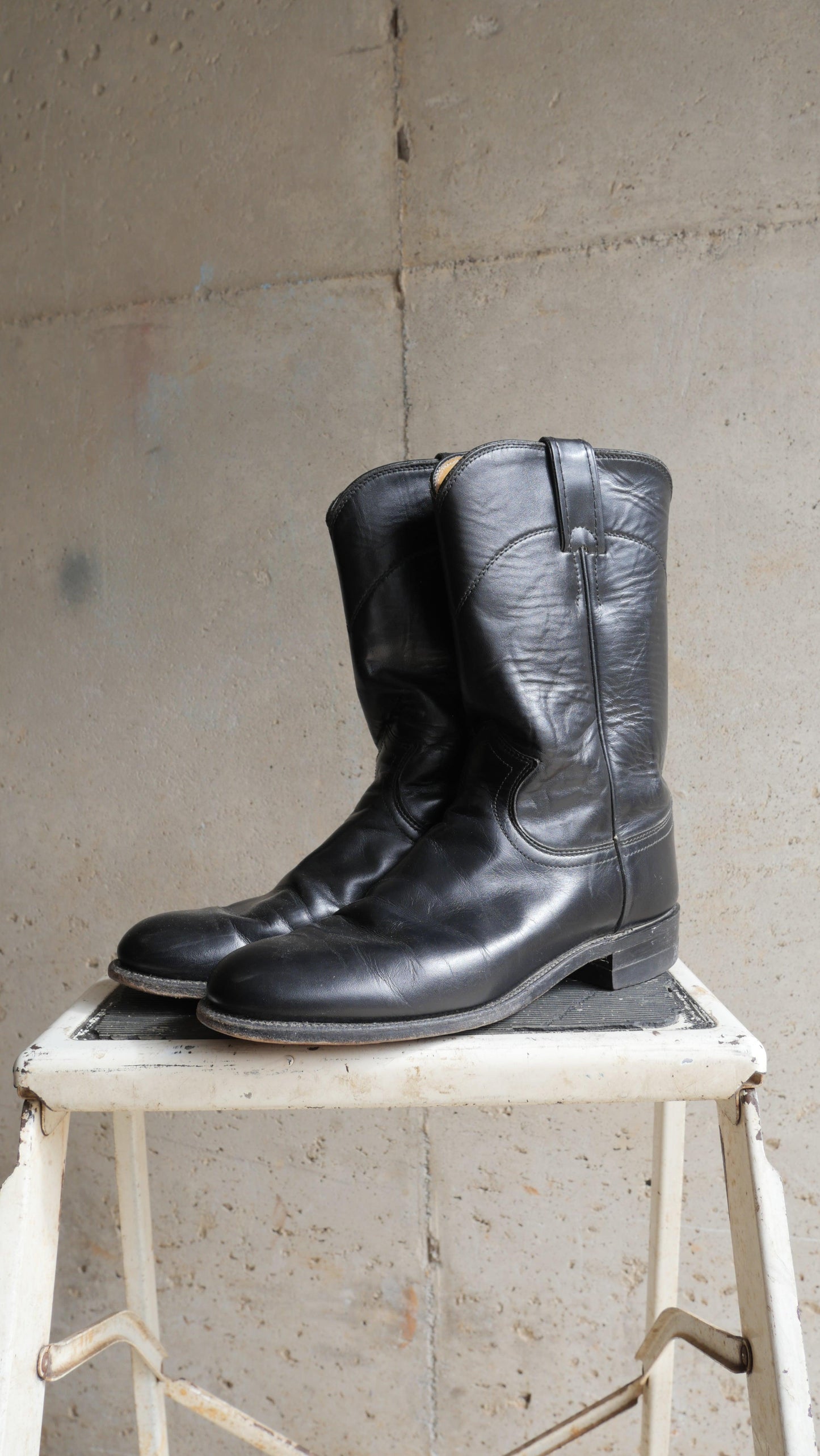 1970s Justin Cowboy Boots | 7.5