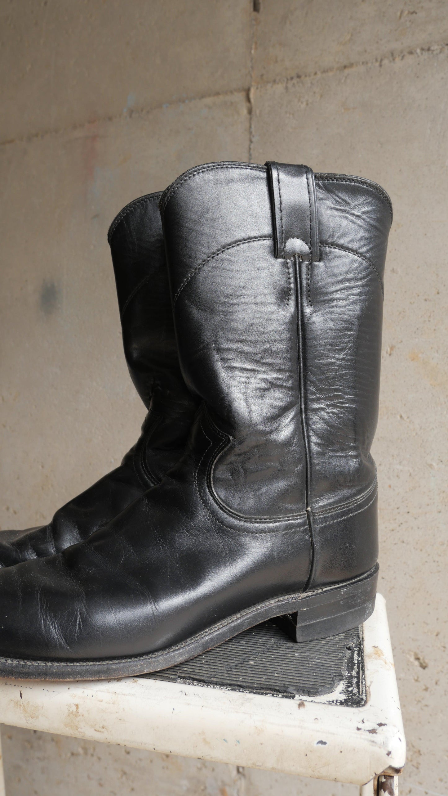 1970s Justin Cowboy Boots | 7.5