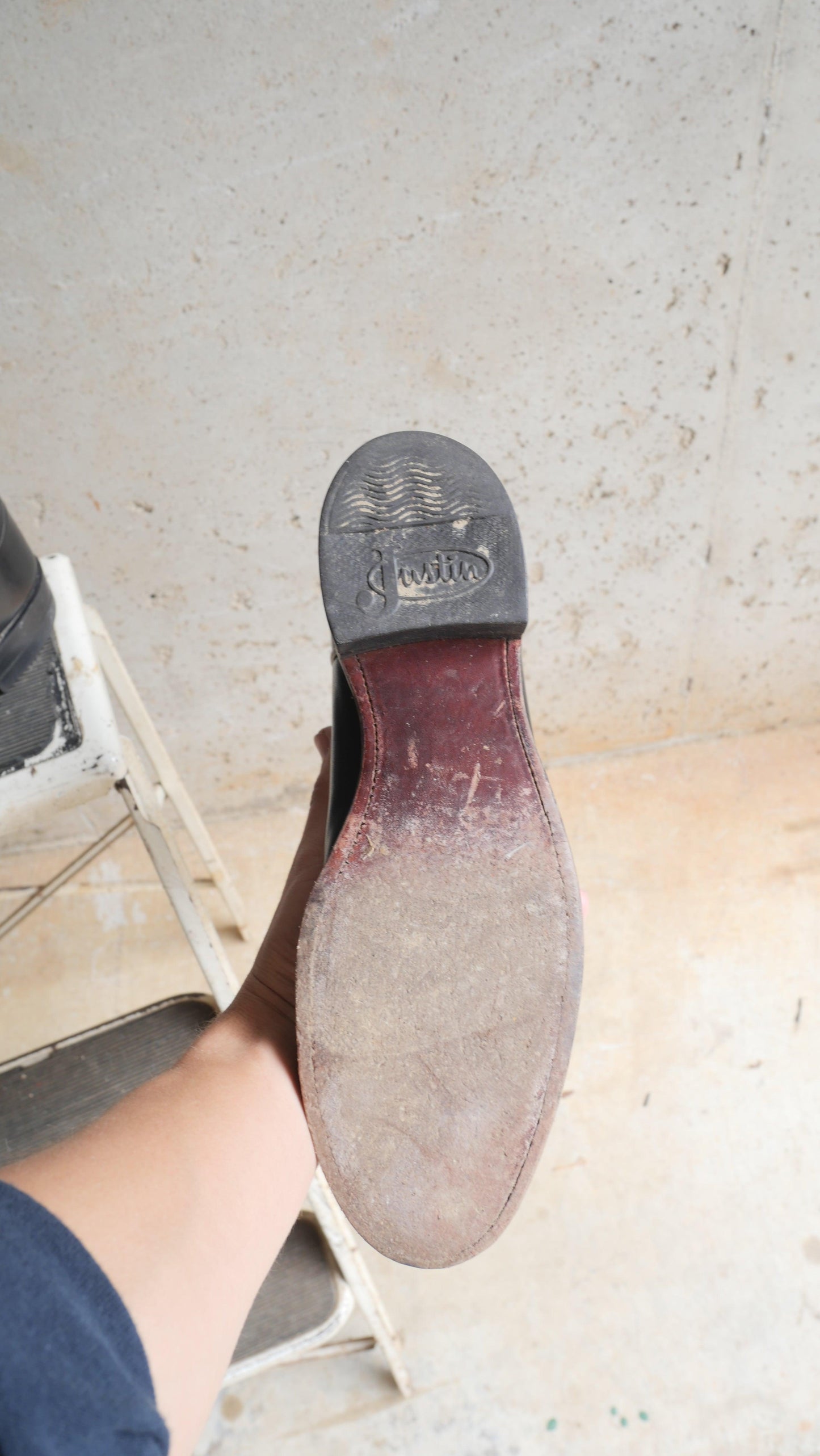 1970s Justin Cowboy Boots | 7.5