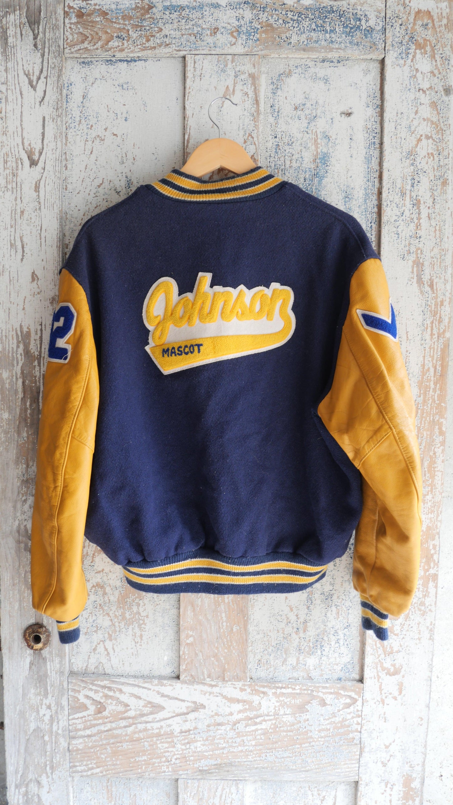 1990s Boxy Varsity Jacket | L