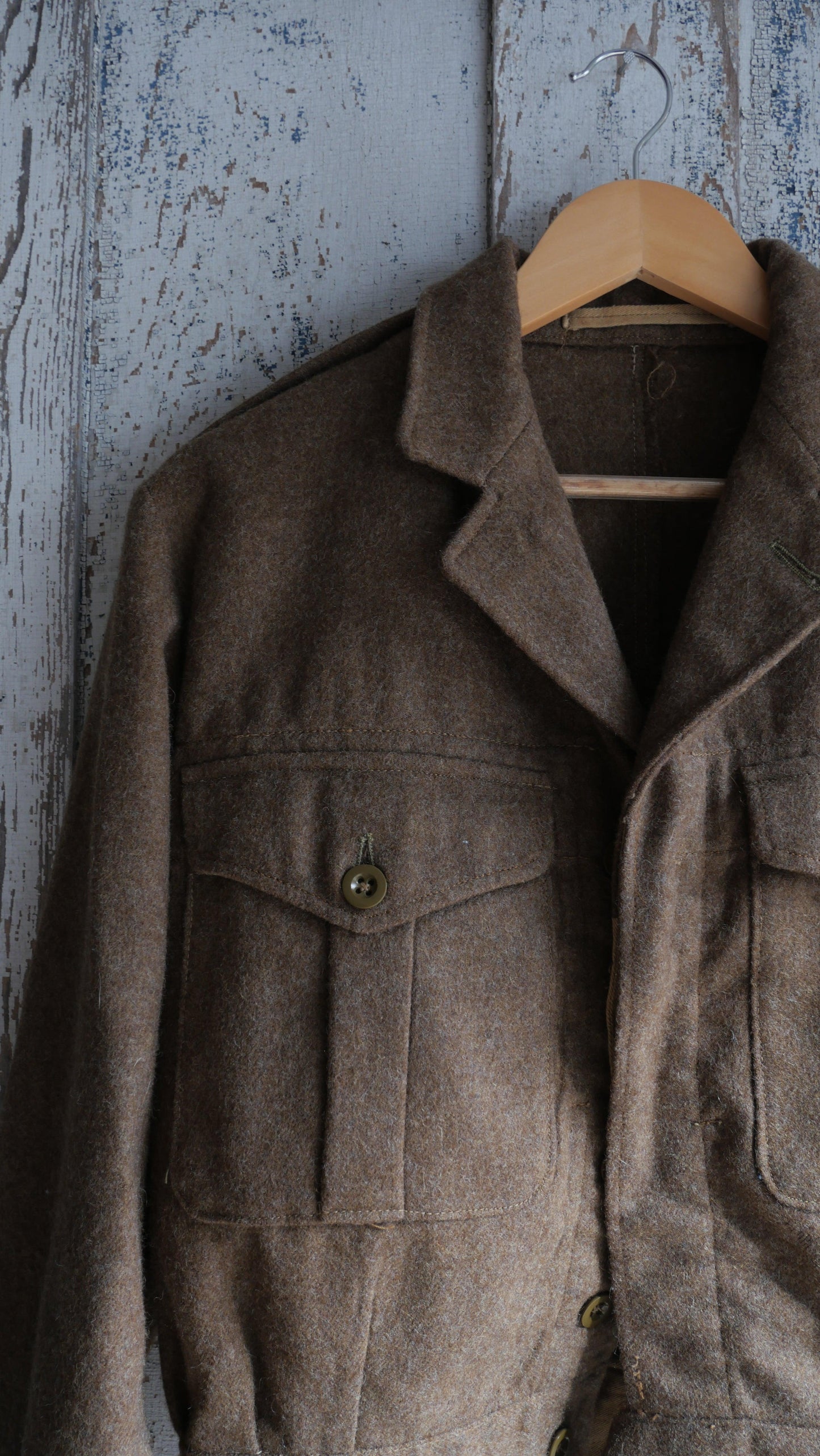 1950s Boxy Military Jacket | M