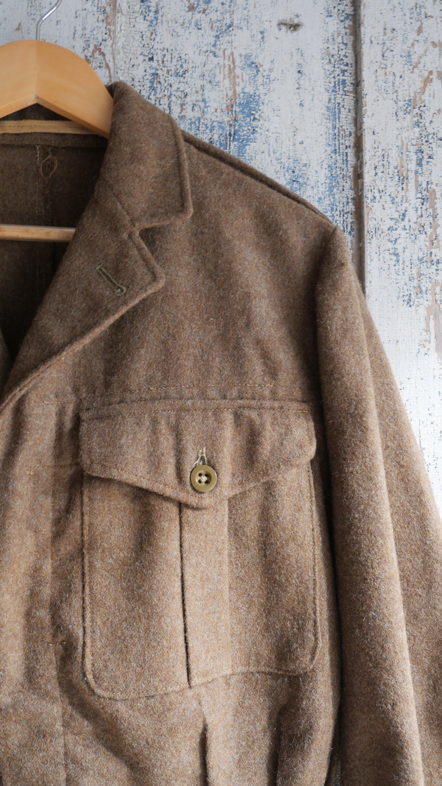 1950s Boxy Military Jacket | M