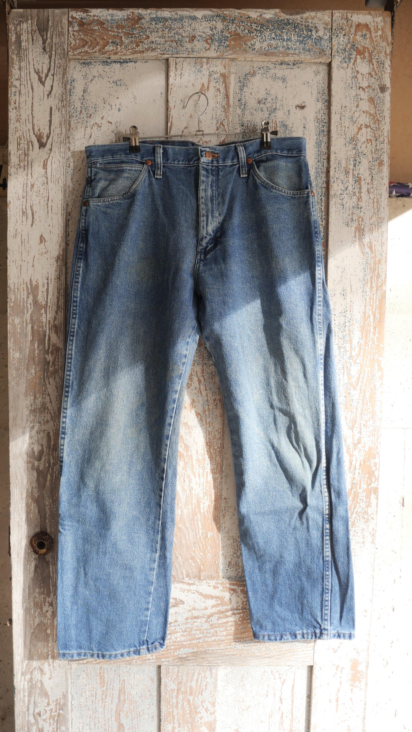 1990s Faded Wrangler Denim | 32