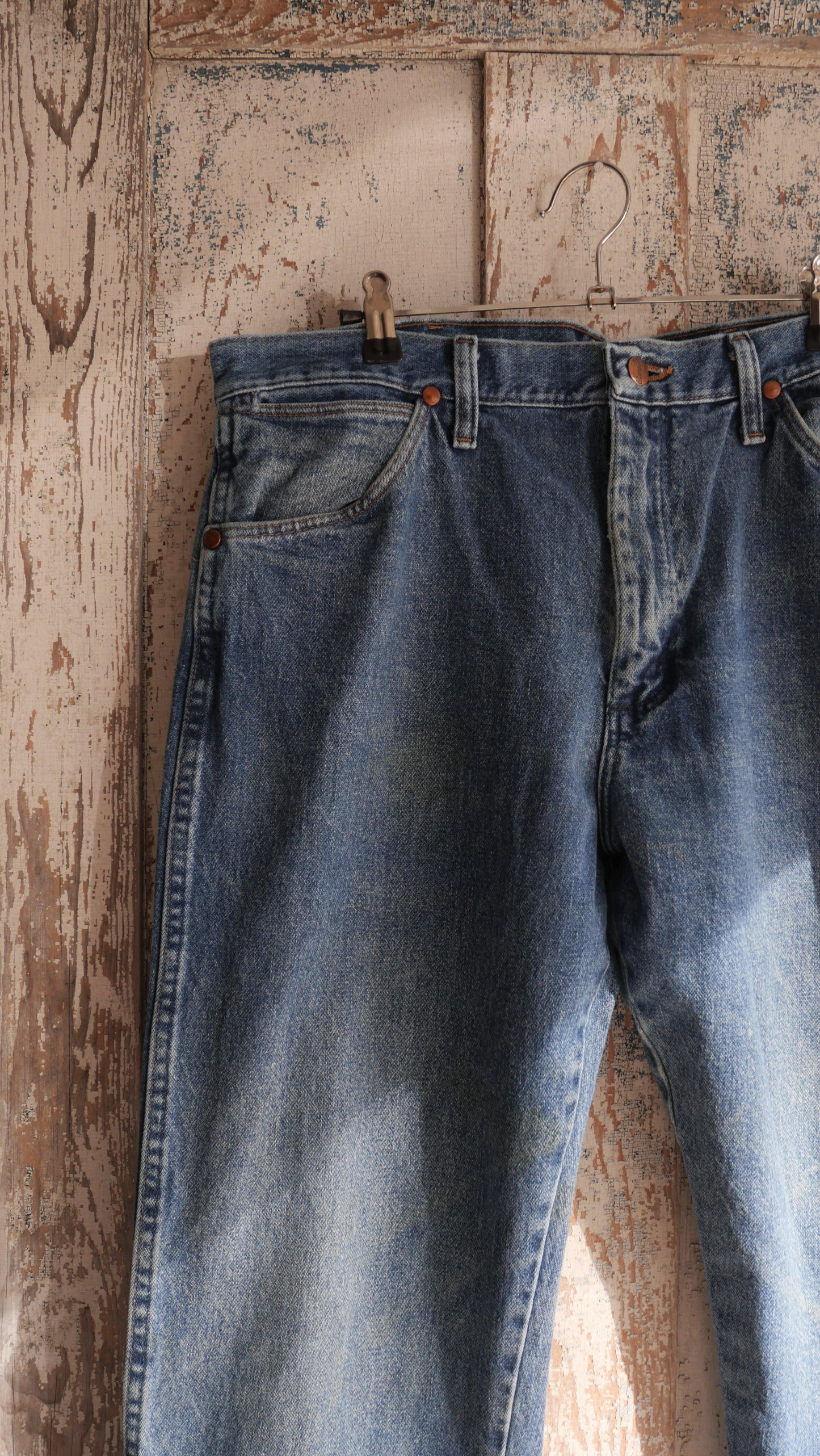 1990s Faded Wrangler Denim | 32