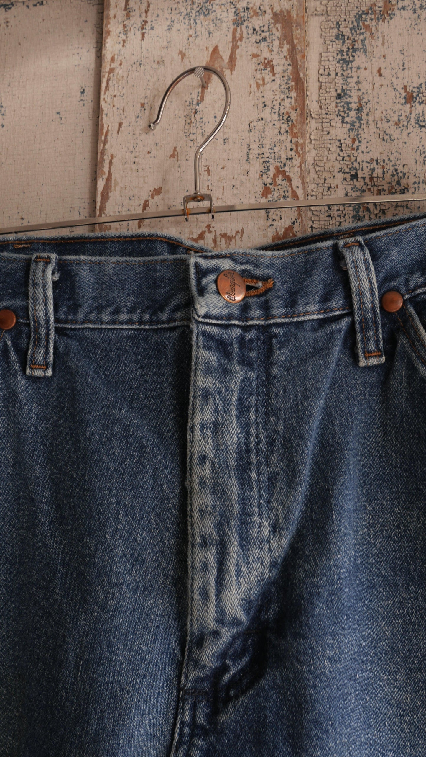 1990s Faded Wrangler Denim | 32