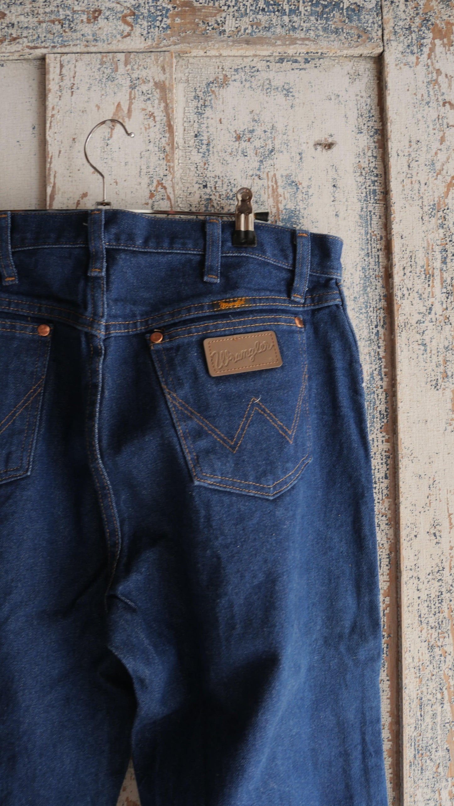 1990s Dark Wash Wrangler 13MWZ | 32