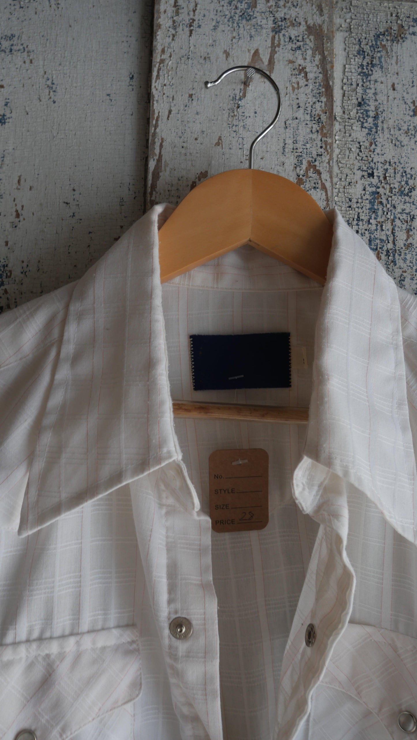 1980s Plaid Pearl Snap | L