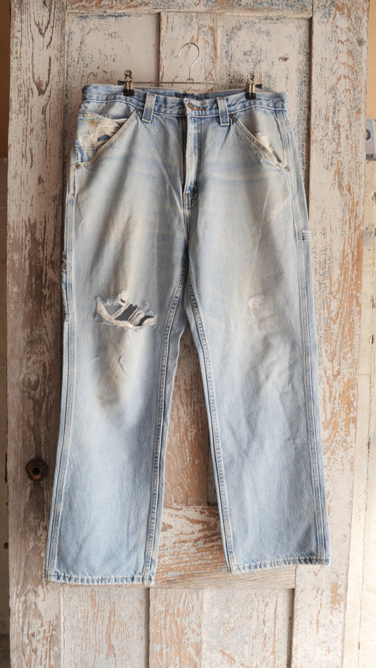 2000s Faded Carpenter Denim | 33
