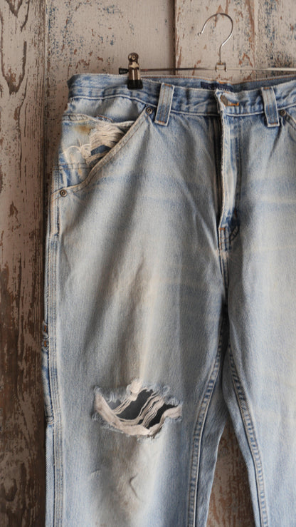2000s Faded Carpenter Denim | 33