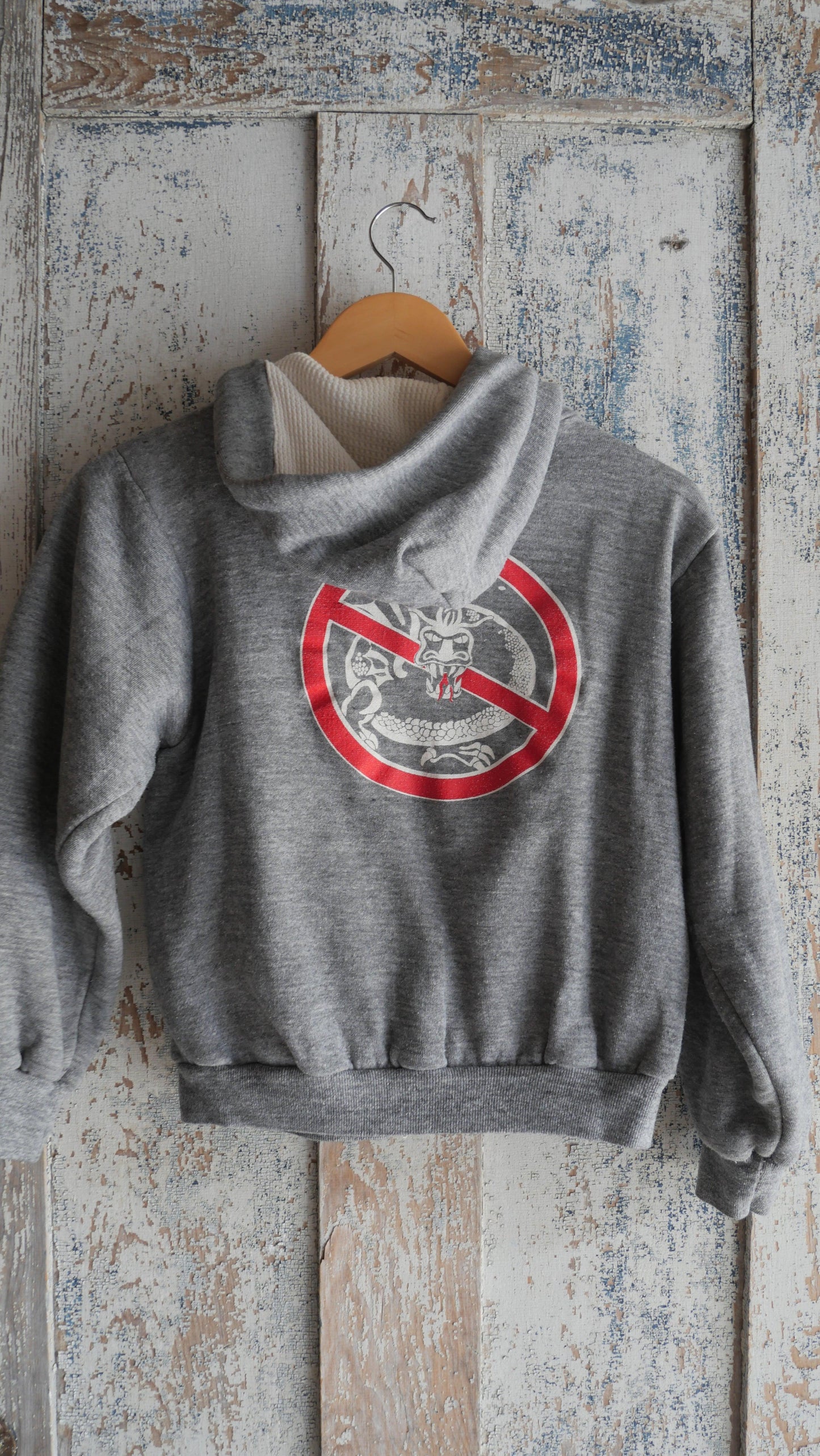 1980s Thermal Lined Hoodie | S