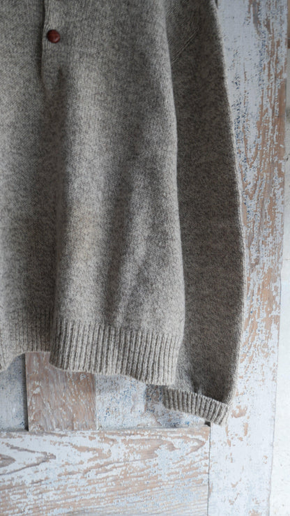 1990s Henley Knit Sweater | L