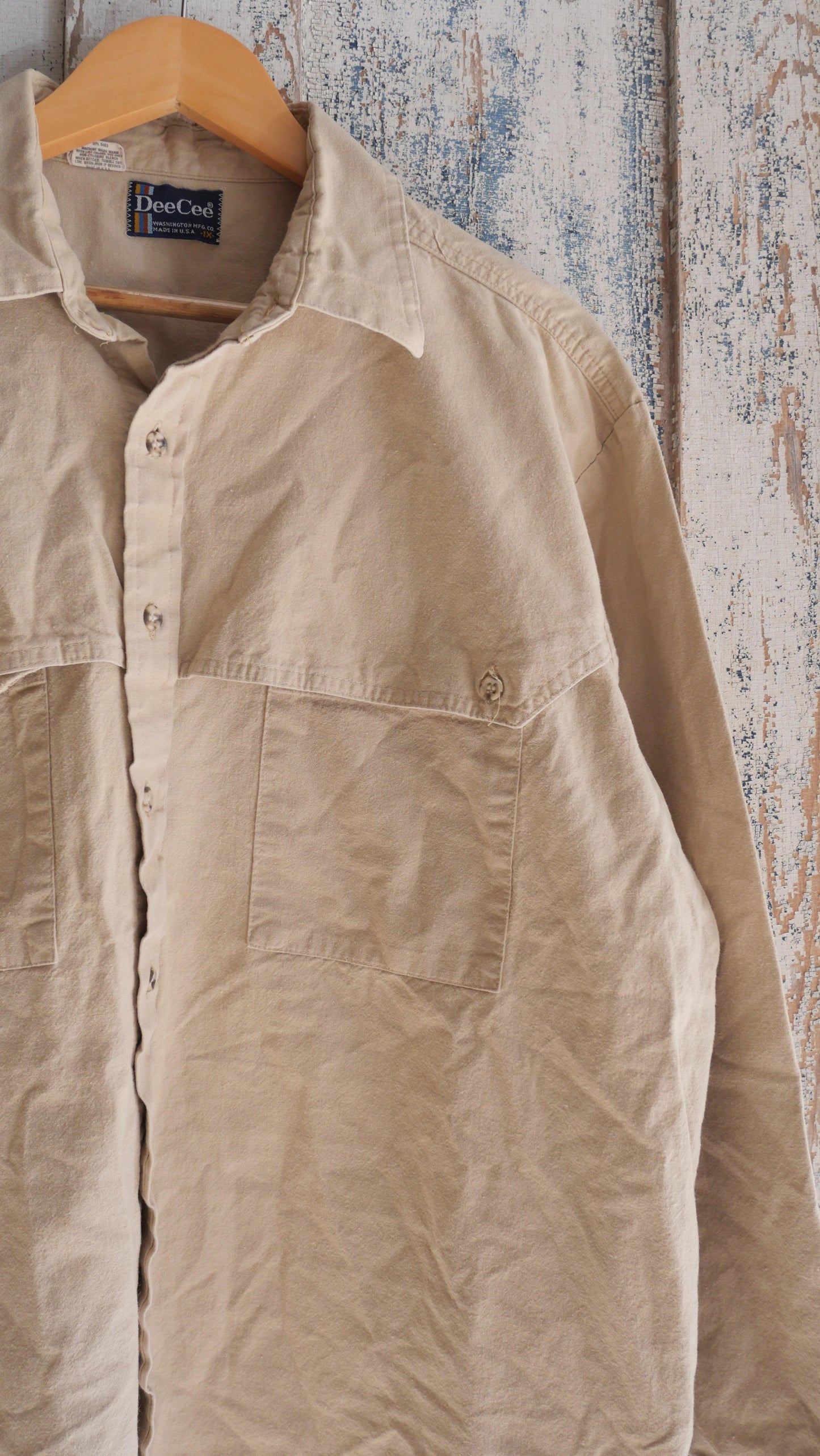 1980s DeeCee Work Shirt | XL