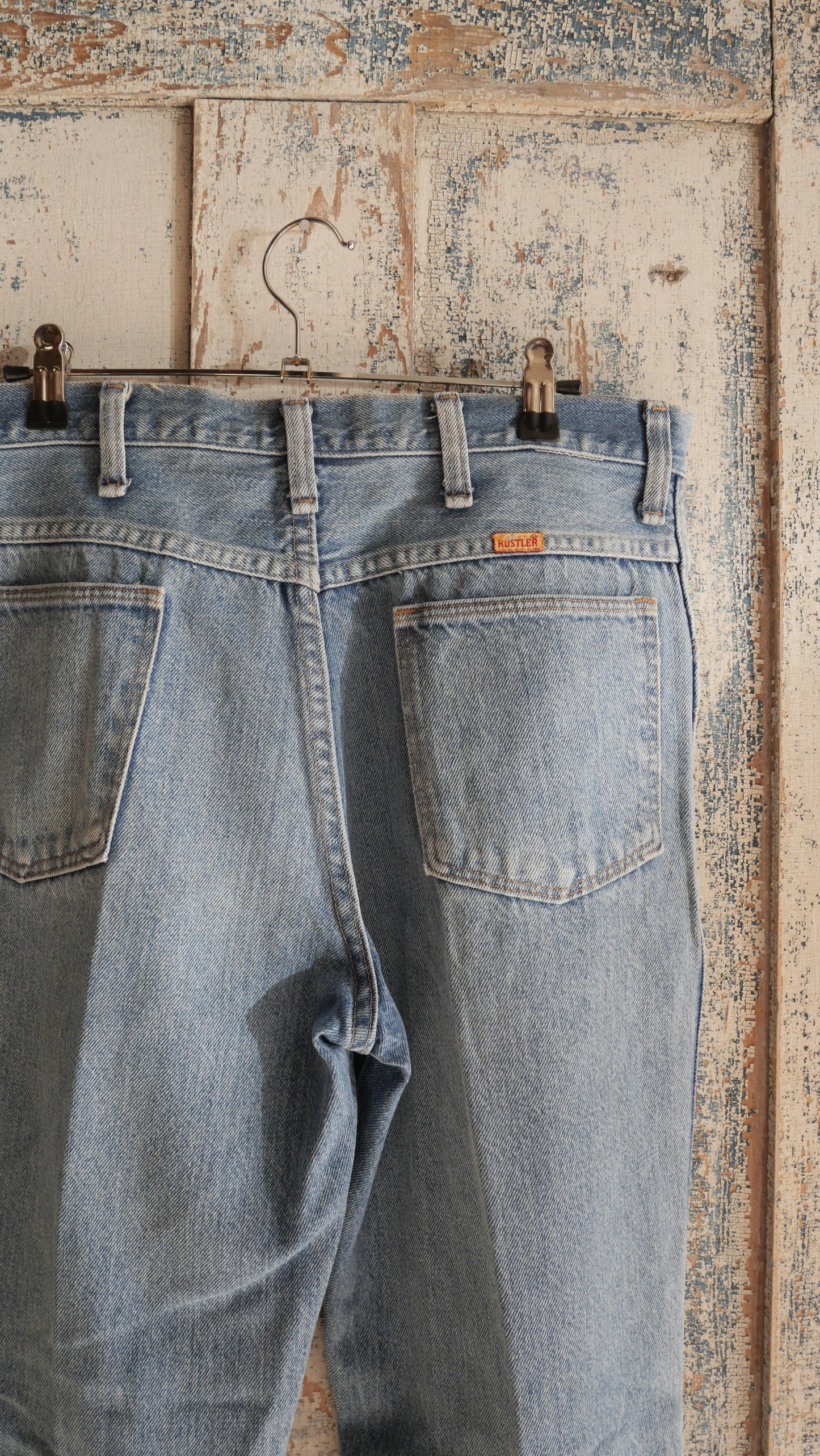 1970s Faded Rustler Denim | 32