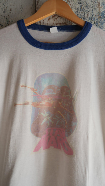 1980s Star Wars Ringer Tee | M