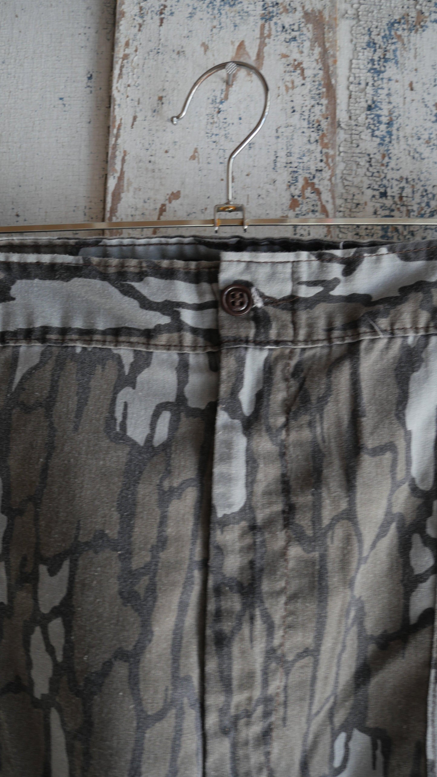 1980s Tree Bark Camo Pants | 38