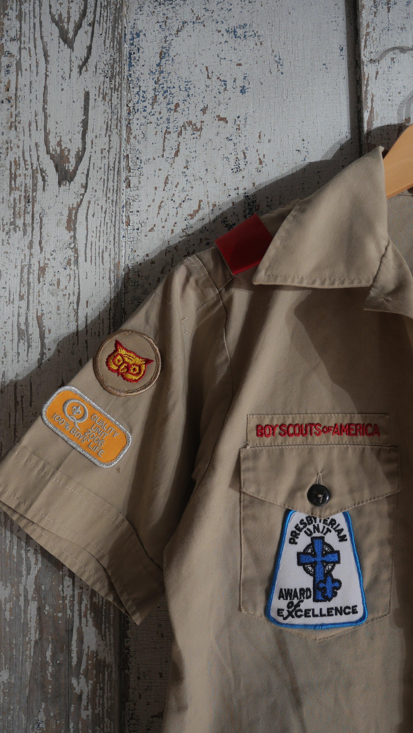 1980s Patched BSA Shirt | S