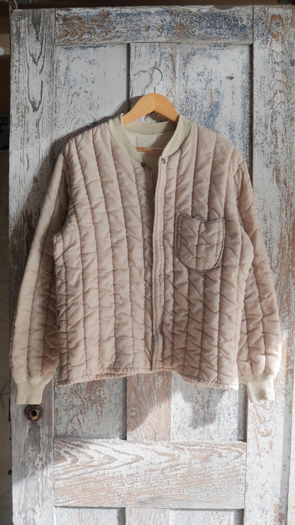 1970s Quilted Jacket | M