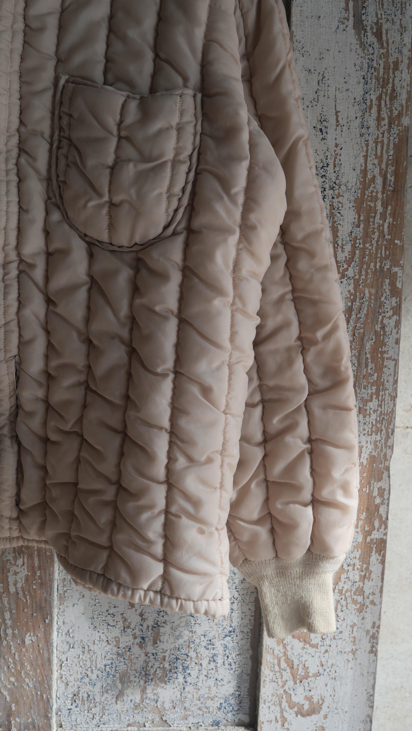 1970s Quilted Jacket | M