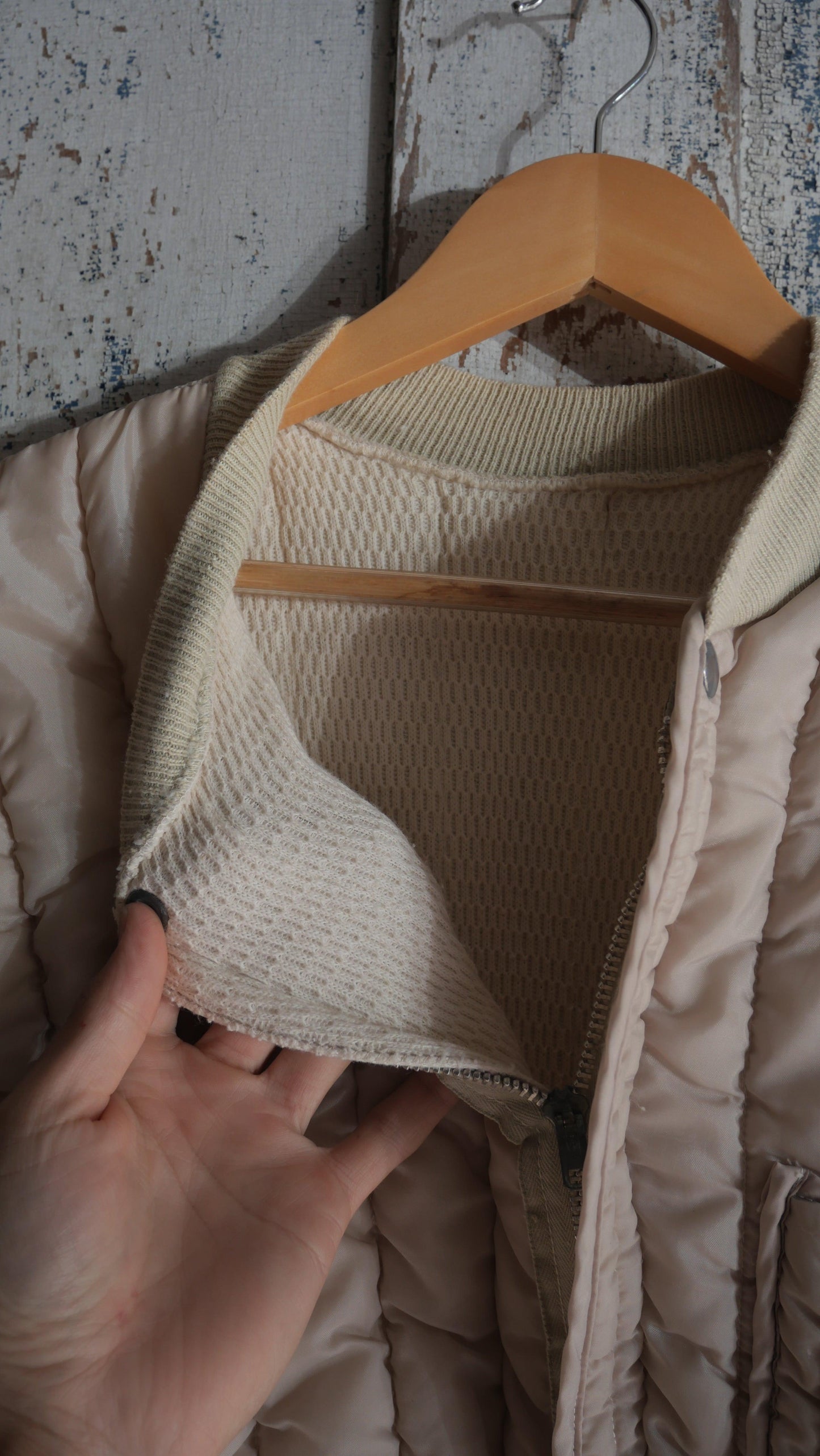 1970s Quilted Jacket | M