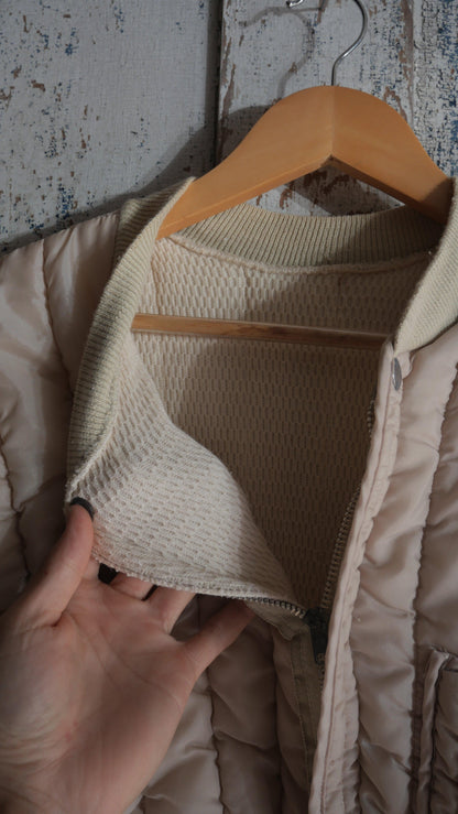 1970s Quilted Jacket | M