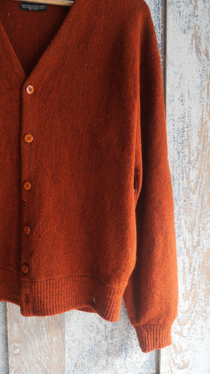 1970s Knit Cardigan | M