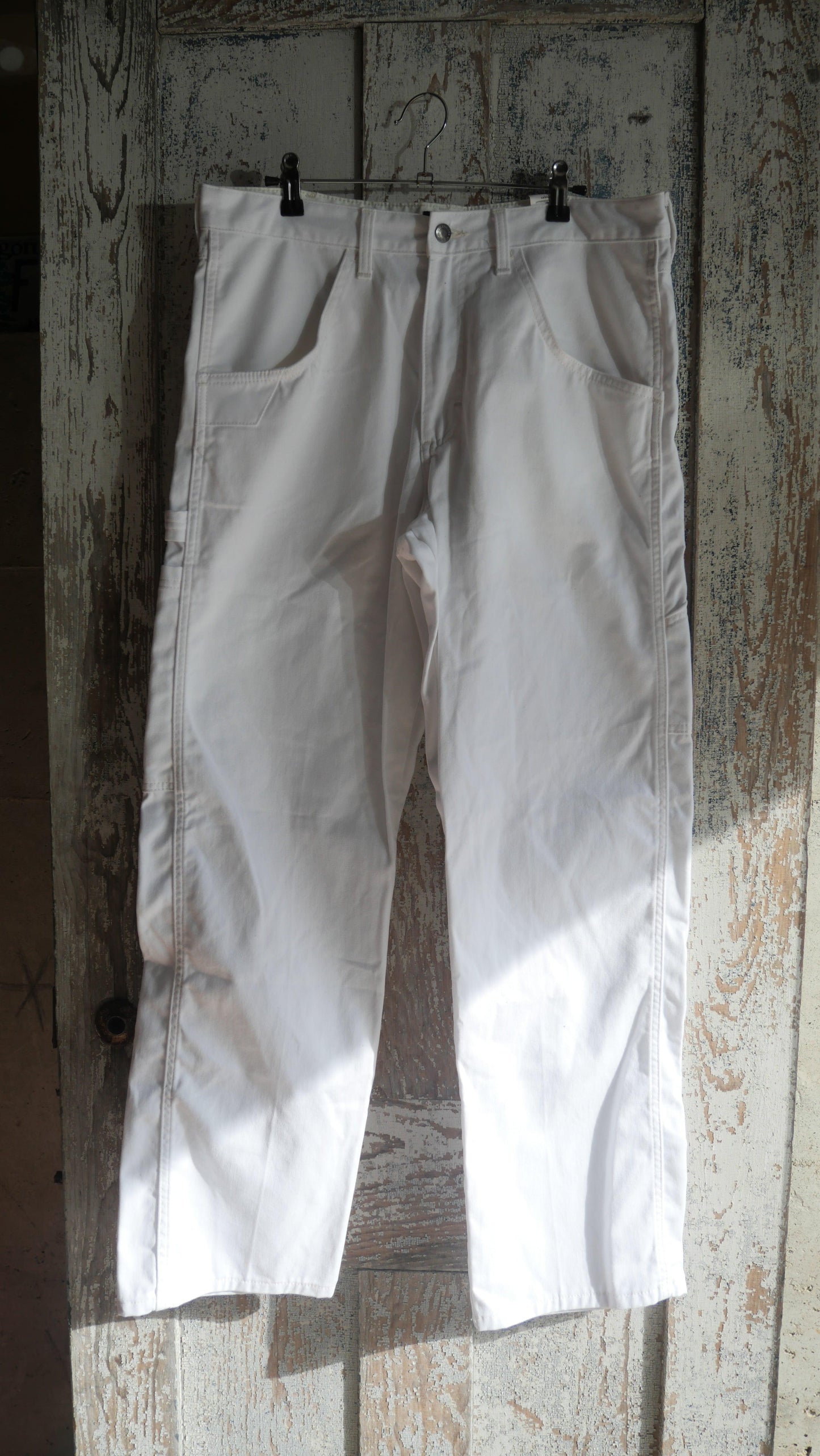 2000s White Wrangler Work Pants | 34