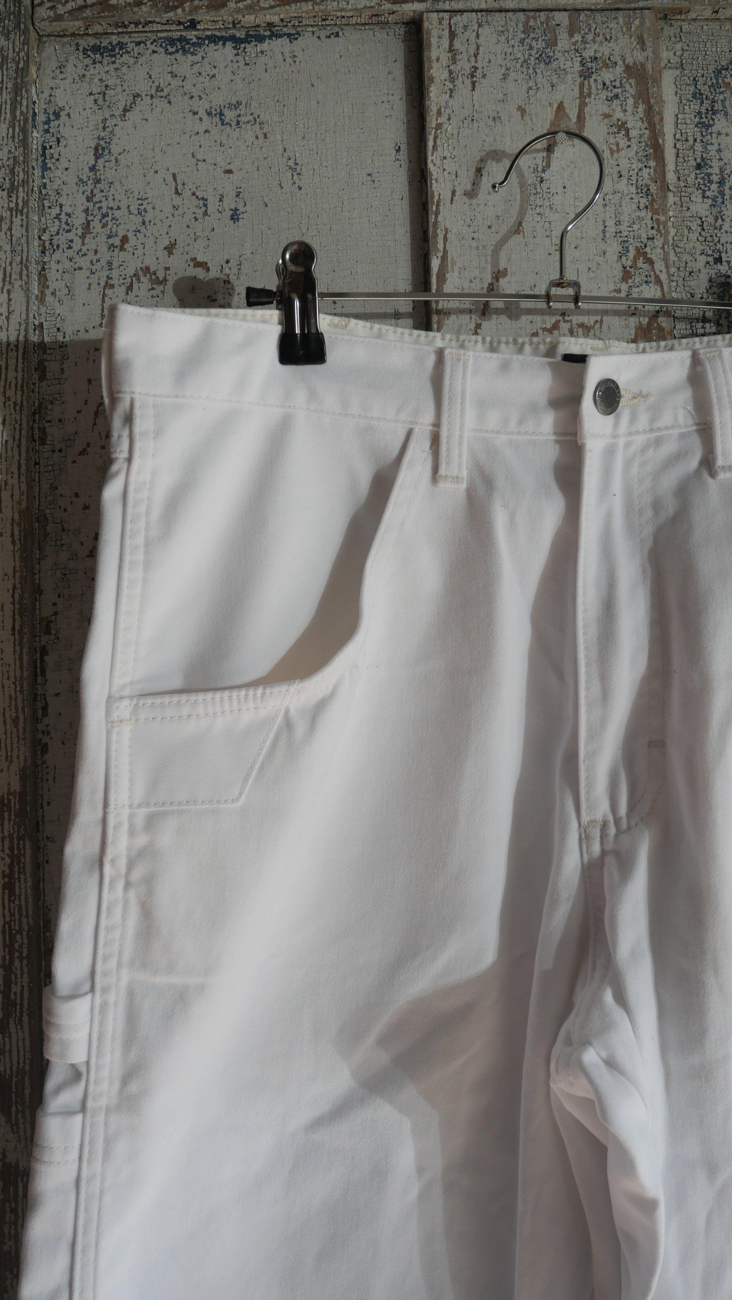 2000s White Wrangler Work Pants | 34