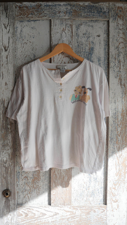 1990s Henley Shirt | M