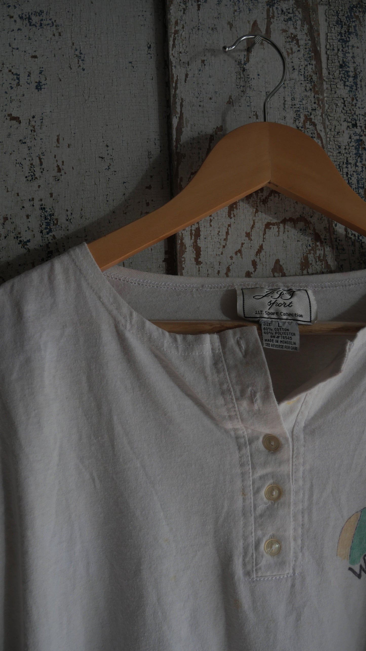 1990s Henley Shirt | M
