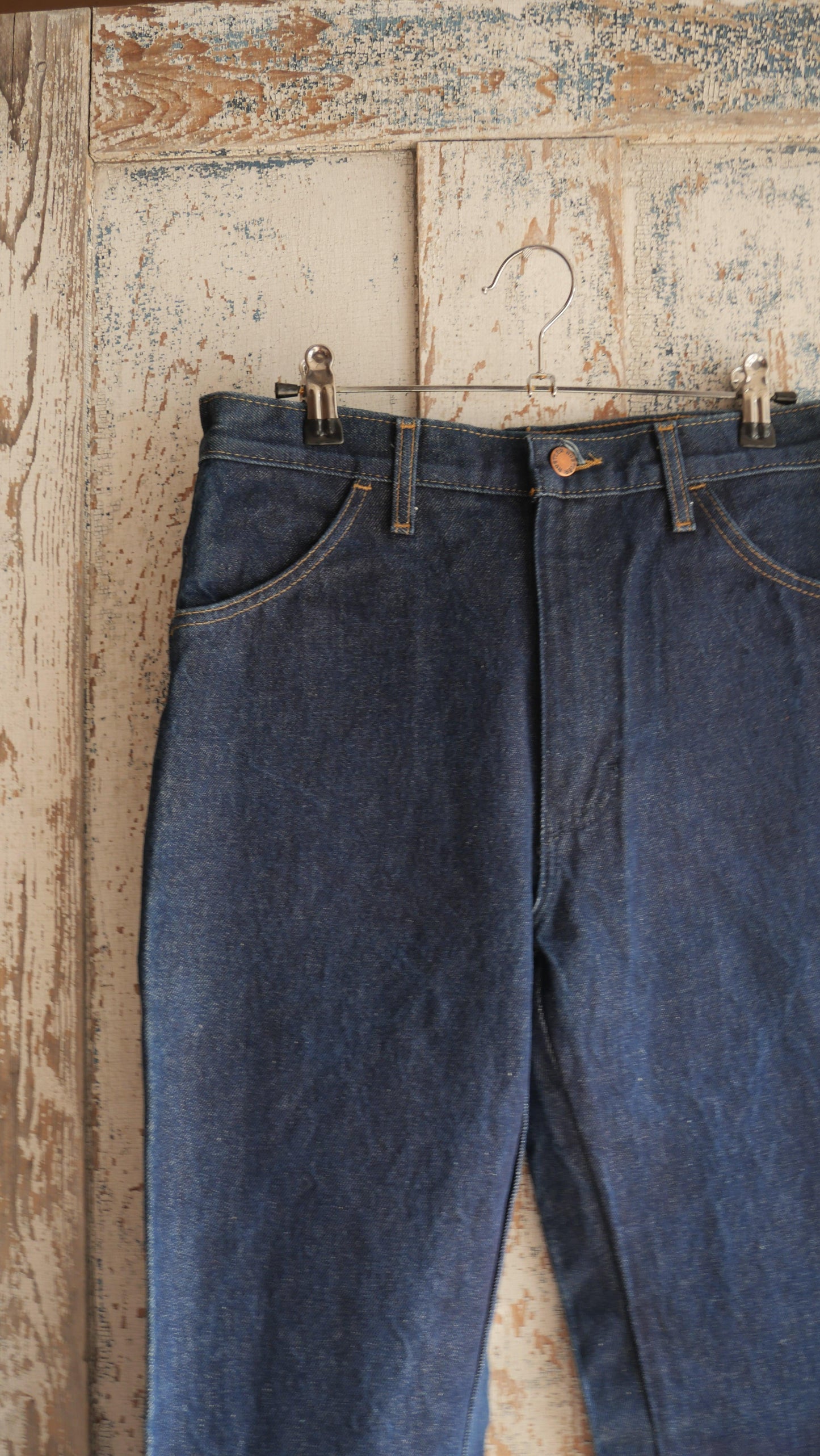 1970s Flared Rustler Denim | 29