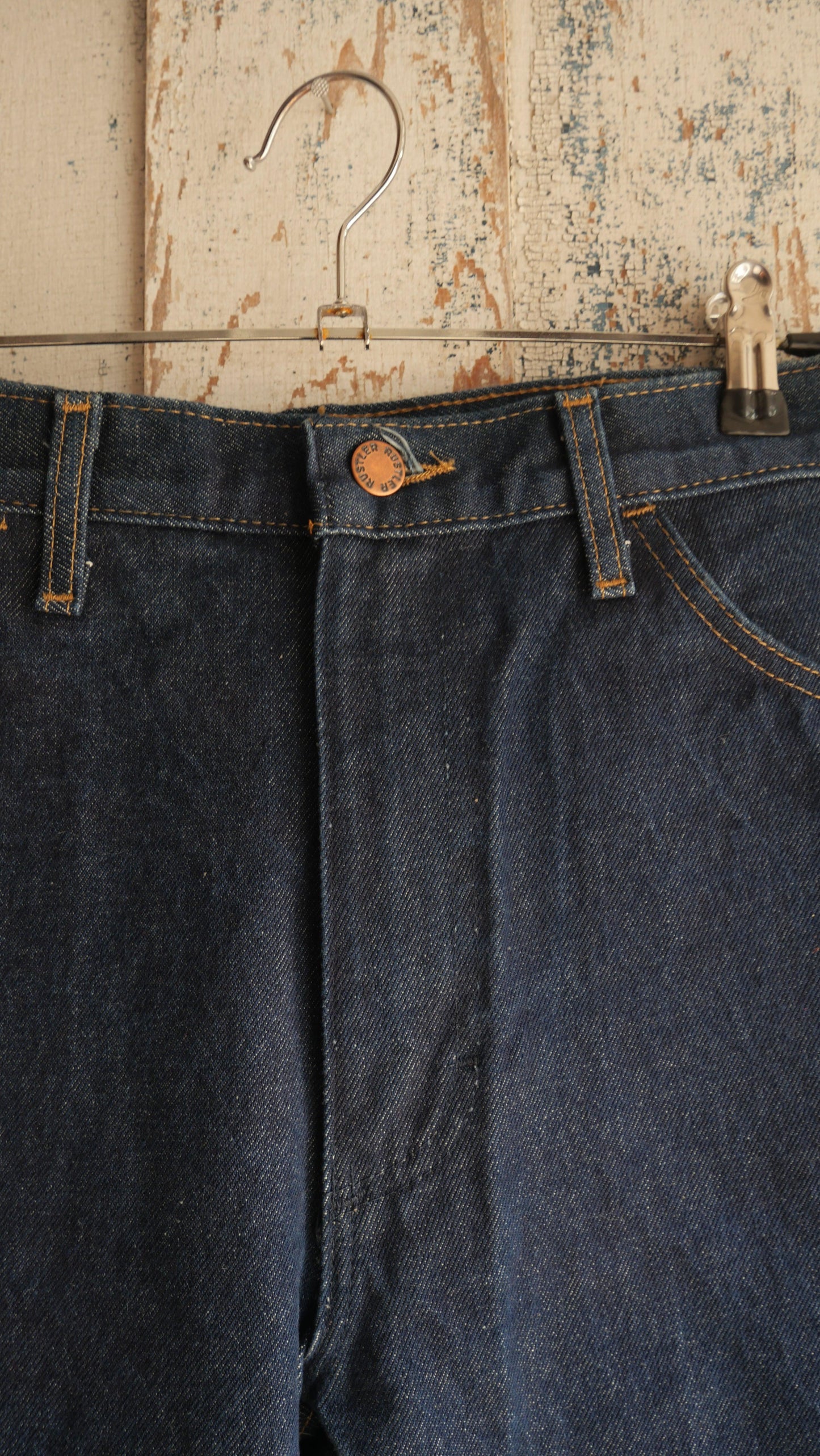 1970s Flared Rustler Denim | 29