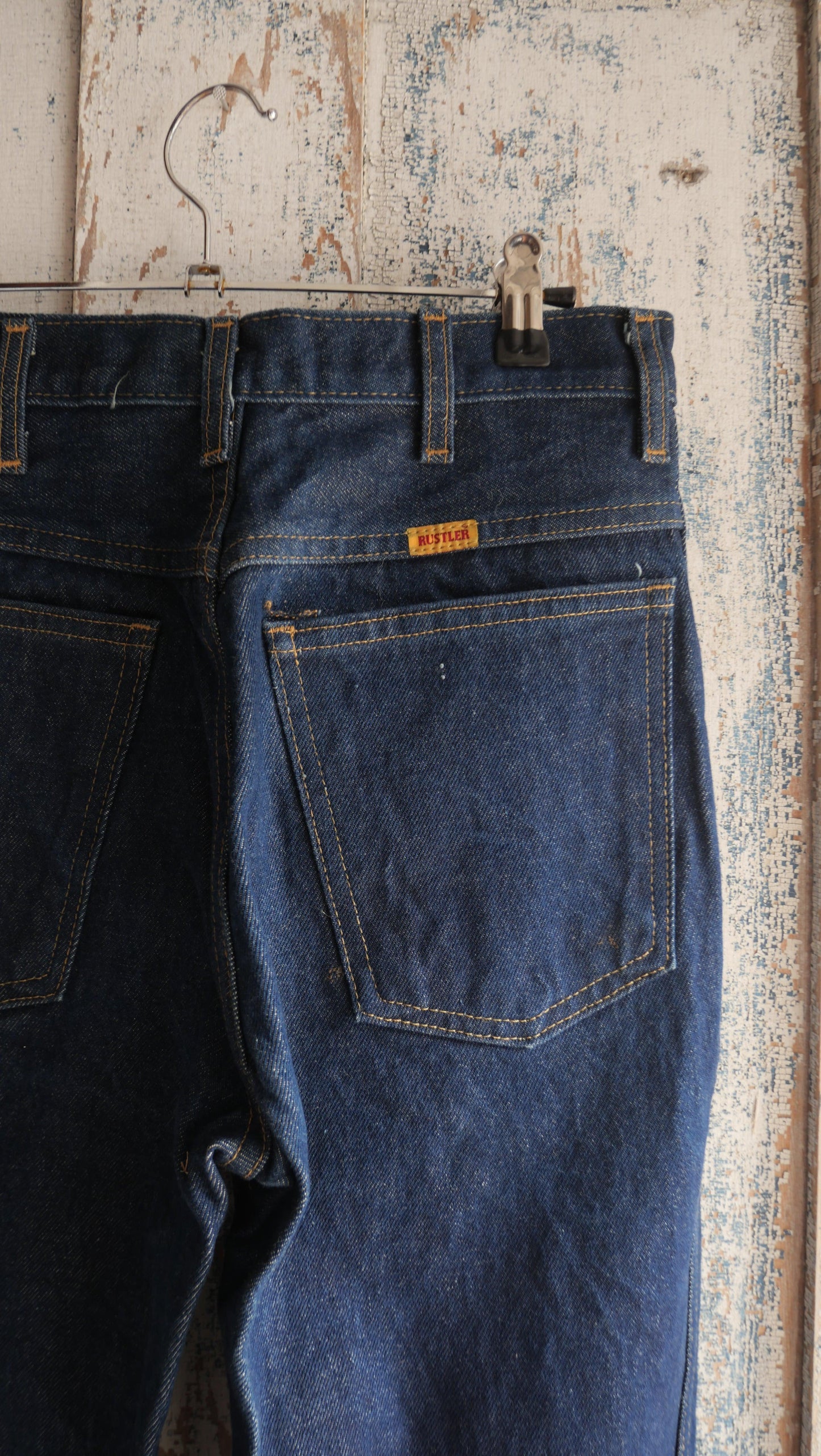 1970s Flared Rustler Denim | 29