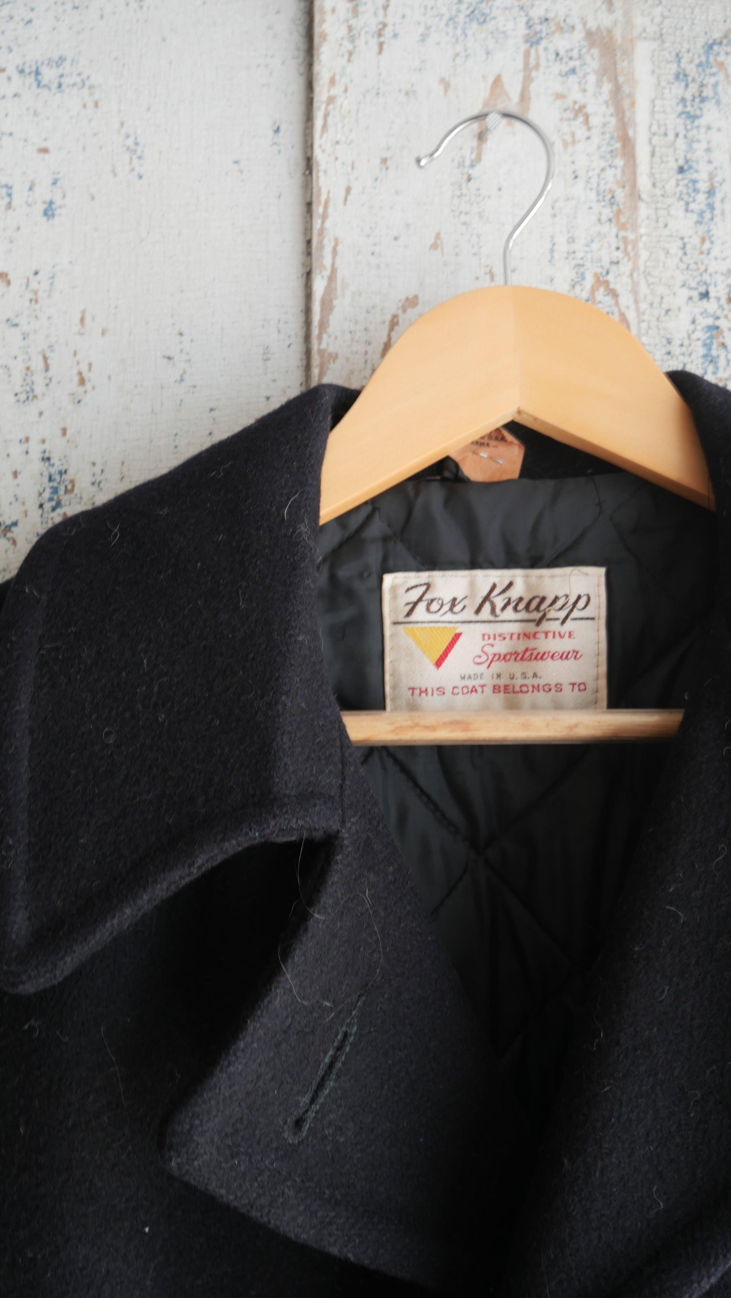 1970s Navy Peacoat | M