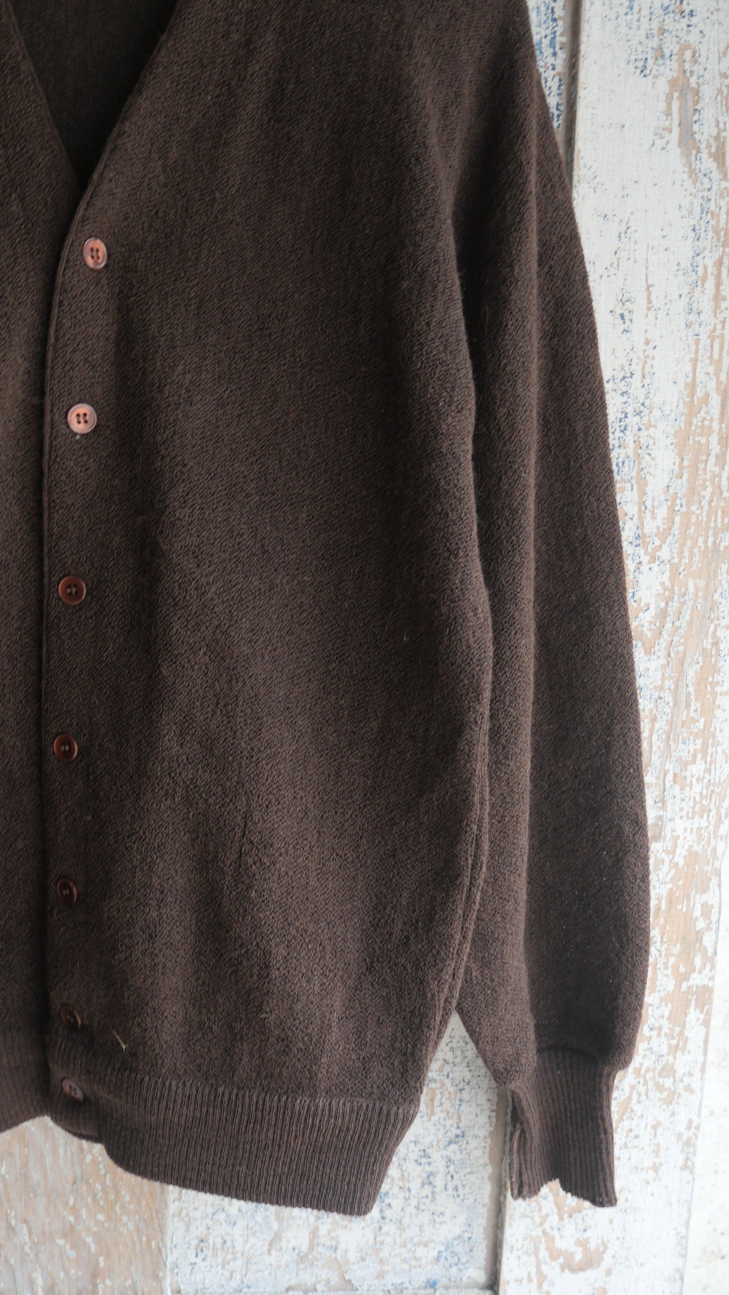 1970s Brown Cardigan | M