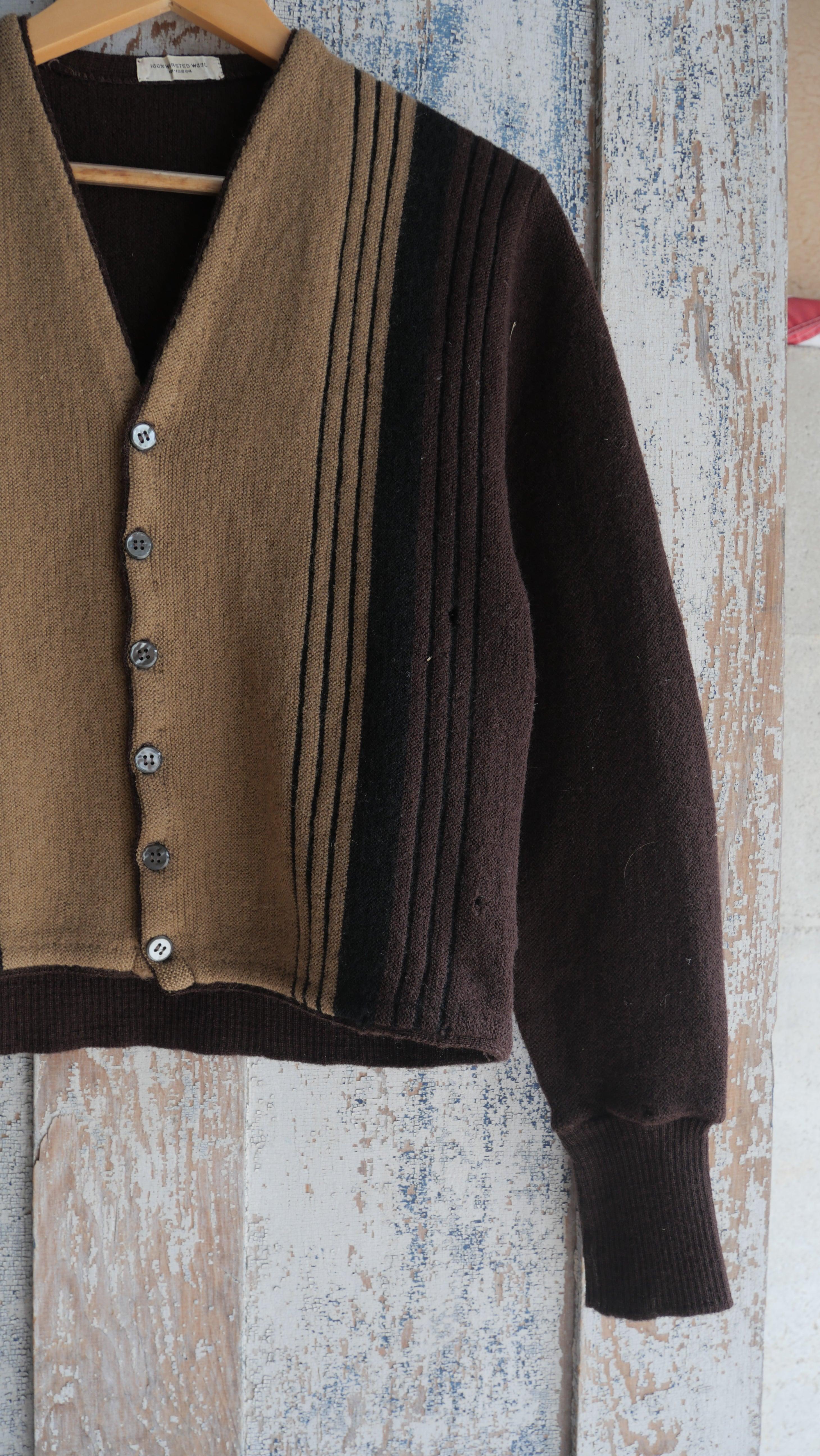 1960s Tonal Boxy Cardigan | S – Despise Gossip